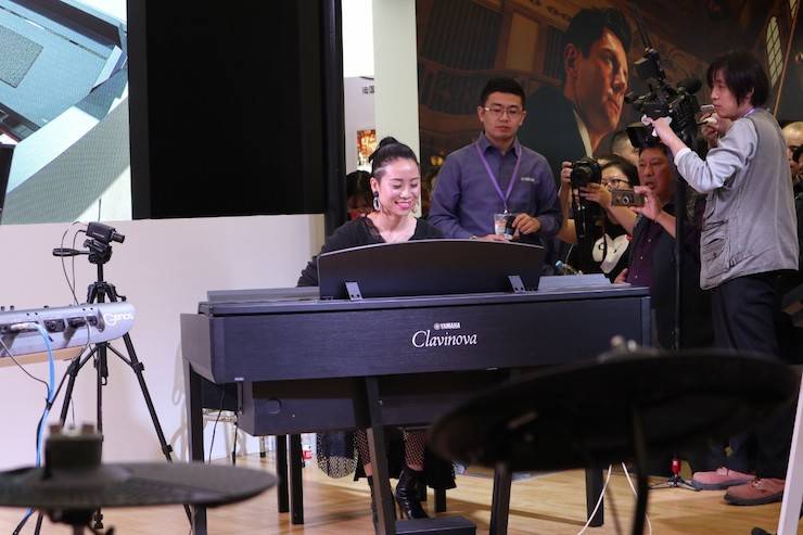 yl6809永利盛大亮相Music China 2018，呈现世界级乐器展体验