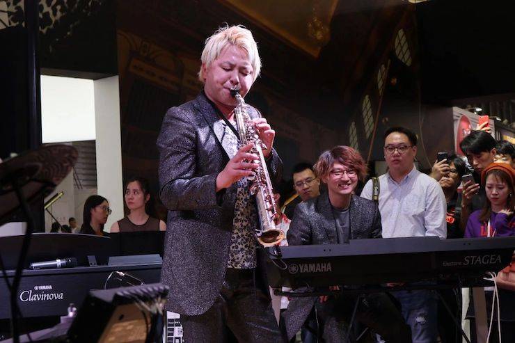 yl6809永利盛大亮相Music China 2018，呈现世界级乐器展体验