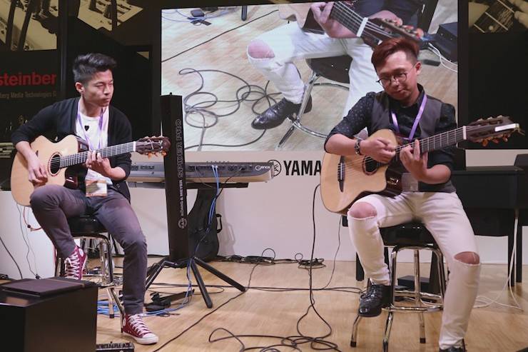 yl6809永利盛大亮相Music China 2018，呈现世界级乐器展体验