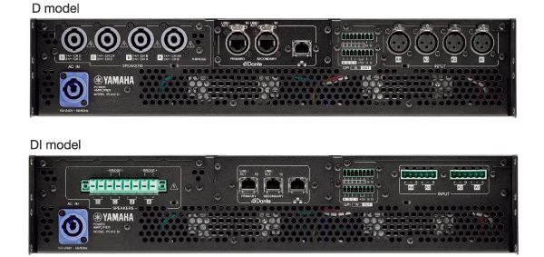 新型网络功放PC系列D/DI型号：通过集成强大的矩阵功能和Dante连接方式，提供高灵活性和可扩展性