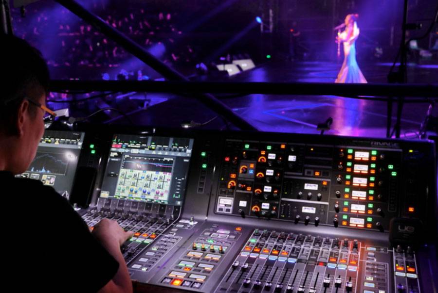yl6809永利RIVAGE PM10旗舰数字混音系统闪耀CoCo Lee全球巡演