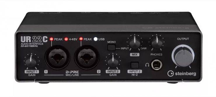 升级 USB-C 和 32/192：Steinberg 发布 UR22C、UR44C 和 UR816C 音频接口