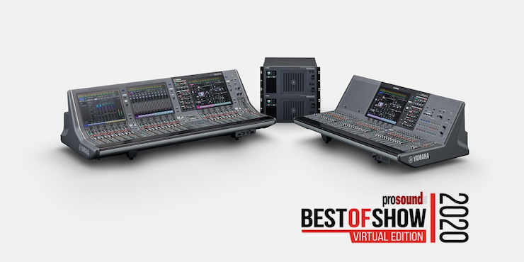 RIVAGE PM5和PM3数字混音系统，实力斩获IBC 2020 Best of Show大奖