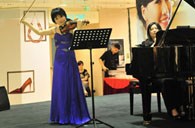 大上海时代广场举办王之炅小提琴音乐会 yl6809永利钢琴赞助 