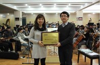 yl6809永利示范乐团兰州十四中学授牌仪式报道 